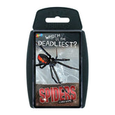Spiders Top Trumps Card Game